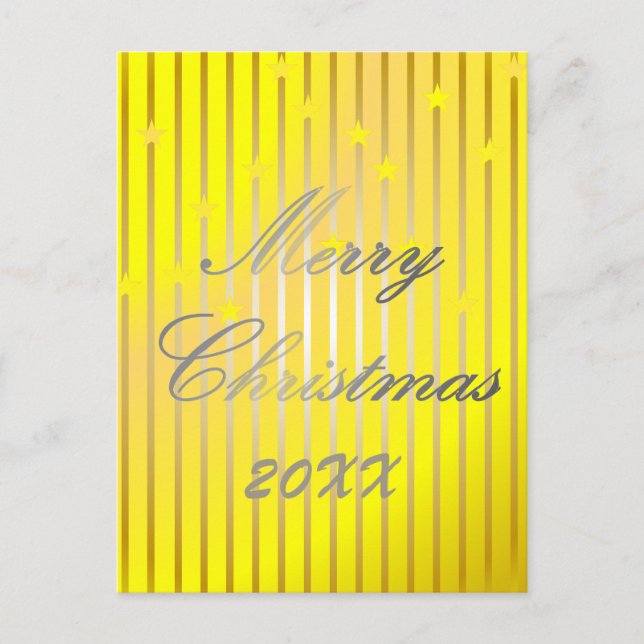 Seien Sie Merry und Shine Bright Post Card Postkarte (Vorderseite)
