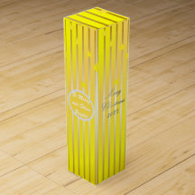 Seien Sie Merry und Shine Bright Wine Geschenkbox