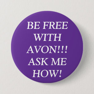 SEIEN SIE MIT AVON!! FREI! FRAGEN SIE MICH WIE! BUTTON