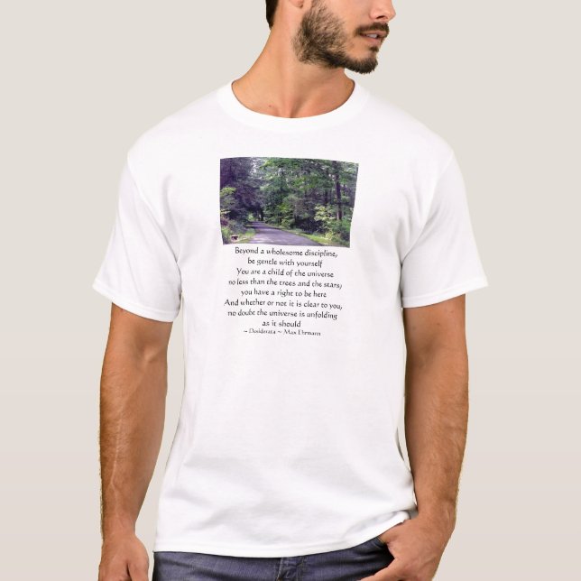 Seien Sie mit selbst - Shirt leicht (Vorderseite)