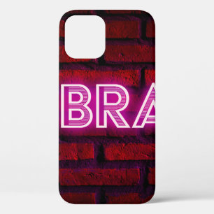 Seien Sie mutig inspirierende Zitat Neon-Effekt-Te Case-Mate iPhone Hülle