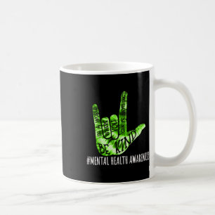 Seien Sie nett als Liebe und signieren Sie Sprache Kaffeetasse