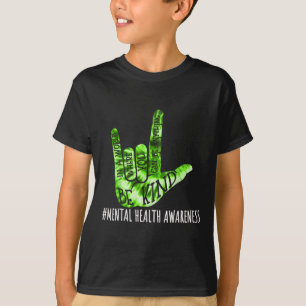 Seien Sie nett als Liebe und signieren Sie Sprache T-Shirt
