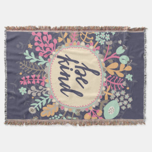 Seien Sie nett Decke