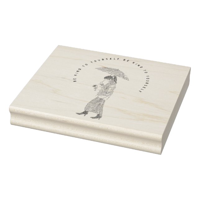 Seien Sie nett zu Ihnen Gummistempel (Stempel)