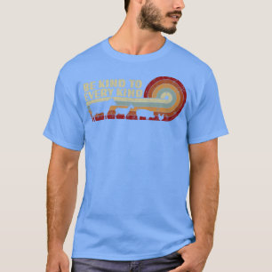 Seien Sie nett zu jeder Art von vegetarischen Männ T-Shirt
