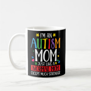 Seien Sie nette Autismus Bewusstsein Rainbow Trend Kaffeetasse
