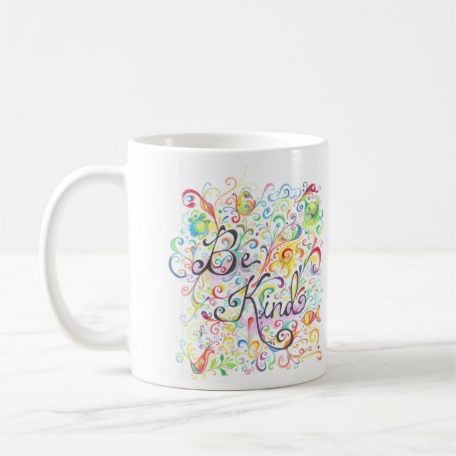 "Seien Sie nette" Kaffee-Tasse Kaffeetasse (Links)