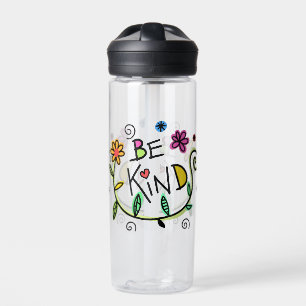 Seien Sie nette Zitate Niedliche Typografie Trinkflasche