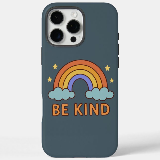 "Seien Sie netter Regenbogen - farbenfrohe Zitatge Case-Mate iPhone Hülle (Rückseite)