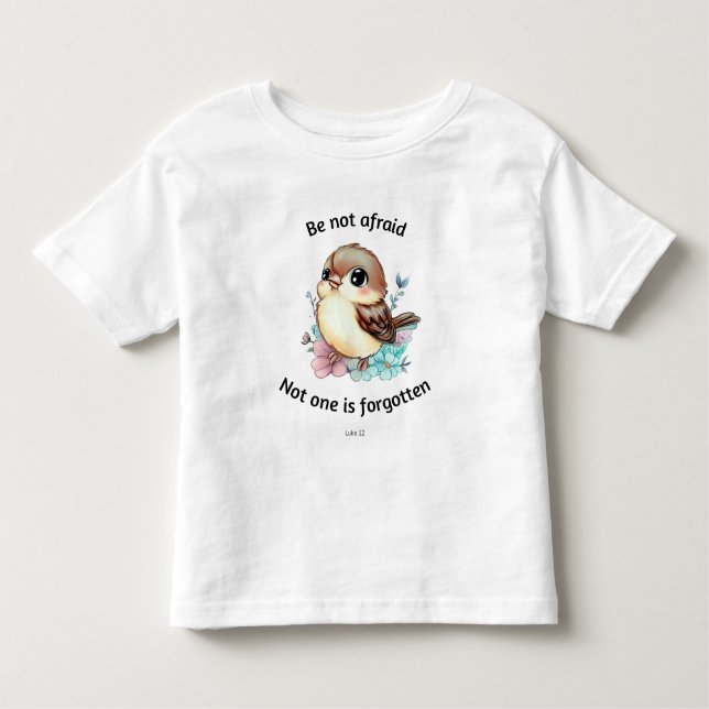 Seien Sie nicht davor gefeit Sparrow Bibel Kleinki Kleinkind T-shirt (Vorderseite)