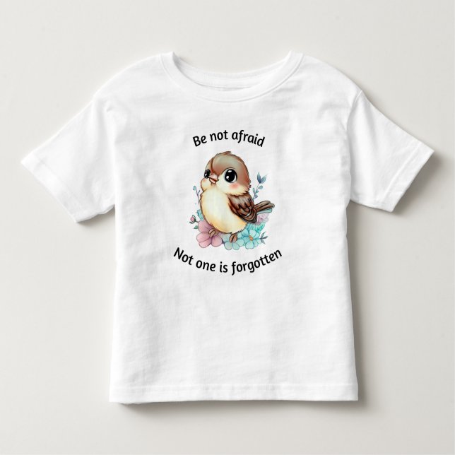 Seien Sie nicht davor gefeit Sparrow Bibel Kleinki Kleinkind T-shirt (Vorderseite)