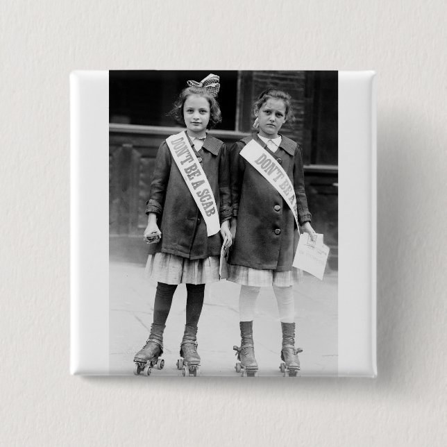 Seien Sie nicht eine Kruste Button (Vorderseite)