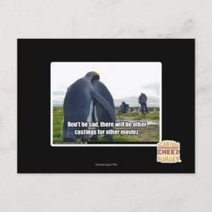 Seien Sie nicht traurig Postkarte