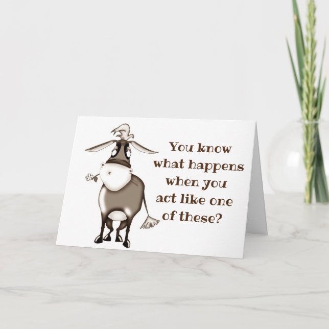 SEIEN SIE NICHT ZU DIESEN GENIESSEN SIE IHRE *GEBU KARTE (Vorderseite)