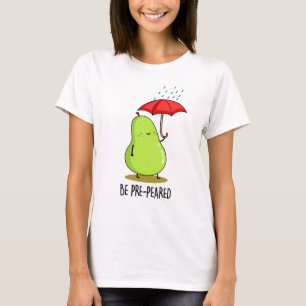 Seien Sie Niedliches Pear in Regenpun T-Shirt
