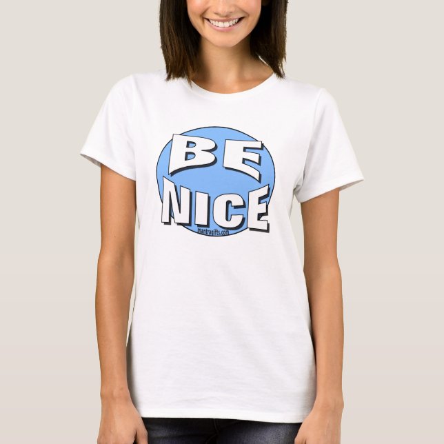 Seien Sie Nizza Trägershirt T-Shirt (Vorderseite)