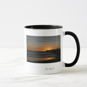 Seien Sie noch und wissen Sie Tasse