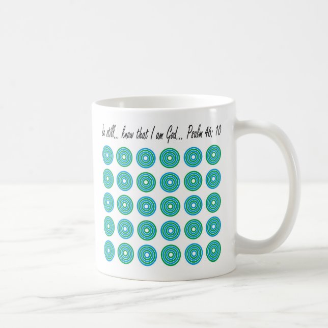 Seien Sie noch… wissen, dass ich Gott bin Kaffeetasse (Rechts)