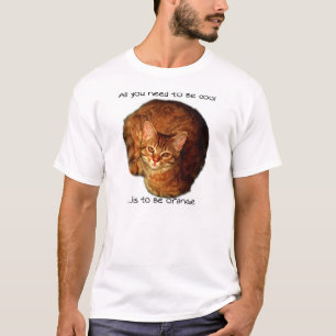 seien Sie orange T-Shirt
