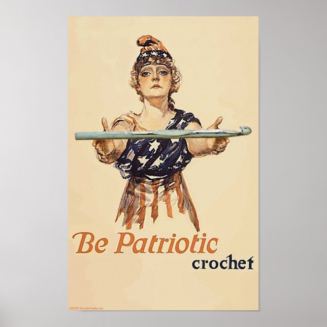 Seien Sie Patriotisch: Crochet - Poster (Vorne)