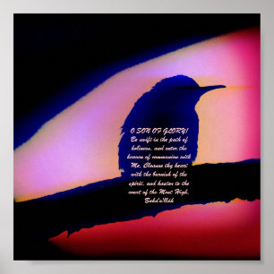 Seien Sie schnell Poster