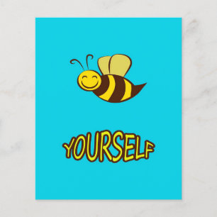 Seien Sie selbst Bienengeschenke ,I Liebe Biene, B Flyer