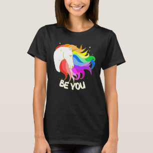 Seien Sie selbst ein magisches Einhorn mit Regenbo T-Shirt
