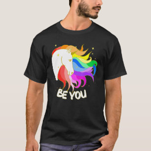 Seien Sie selbst ein magisches Einhorn mit Regenbo T-Shirt