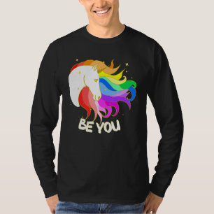 Seien Sie selbst ein magisches Einhorn mit Regenbo T-Shirt