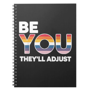 Seien Sie selbst, sie passen nur die monatliche LG Notizblock