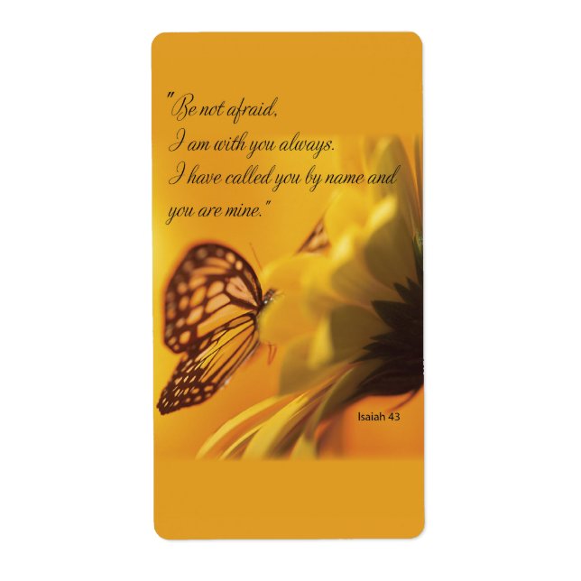 Seien Sie sich nicht vor religiösen Schmetterlinge (Vorne)