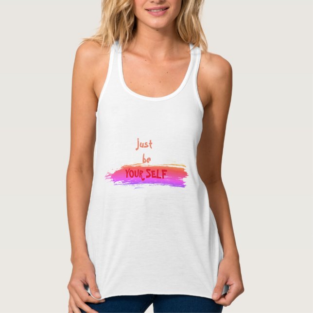 SEIEN SIE SICH SELBST TOK TANK TOP (Vorderseite)