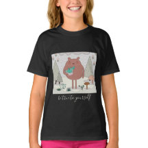 Seien Sie sich selbst treu ... Niedlicher Naturbär