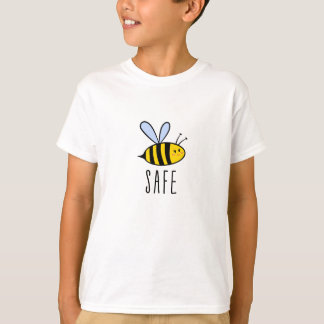 Seien Sie sicher, niedliche Bienen T-Shirt