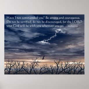 Seien Sie stark Poster