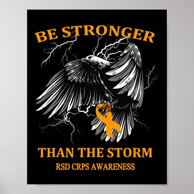 Seien Sie stärker als das Storm-RSD-CRPS Poster (Vorne)