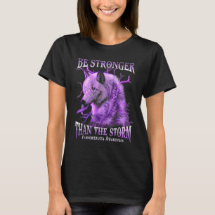 Seien Sie stärker als das Sturmfibromyalgie T-Shirt