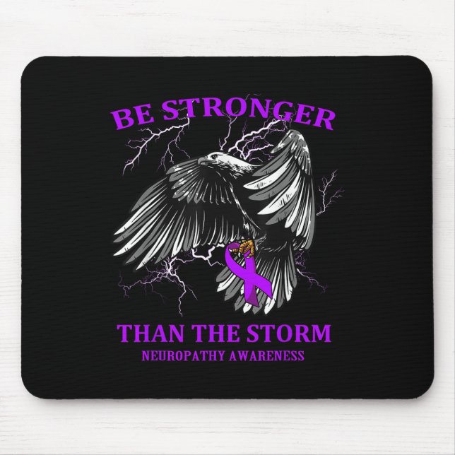 Seien Sie stärker als die Sturm-Neuropathie Mousepad (Vorne)