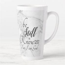 Seien Sie still und kennen Sie die Bibel Verse 46: Milchtasse