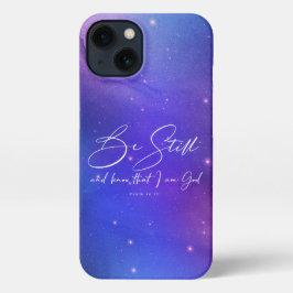 Seien Sie still und kennen Sie die Christliche Wat iPhone 13 Hülle