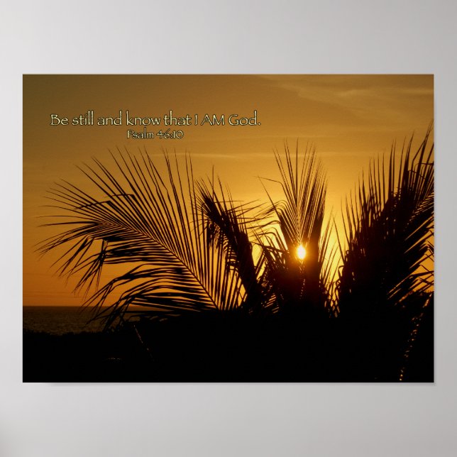 Seien Sie still und wissen Poster (Vorne)