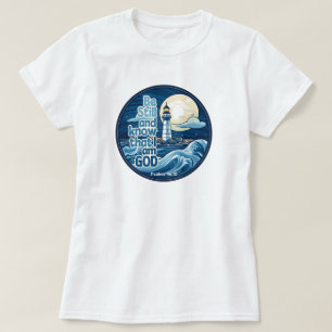 Seien Sie still und wissen Sie, dass ich Gott Bibl T-Shirt