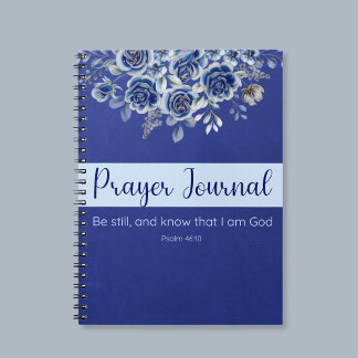 Seien Sie still und wissen Sie Gebet Journal Spira Notizblock