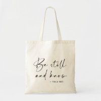 Seien Sie still und wissen