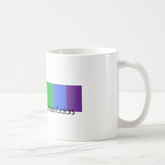 Seien Sie stolz auf diese Farben Tasse (Rechts)