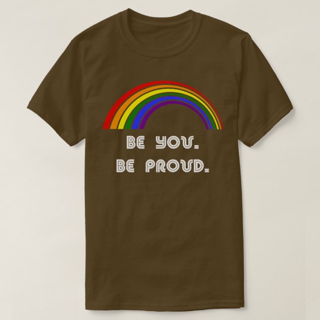 Seien Sie stolz auf LGBT LGBT Prix T LGBTQ Support T-Shirt (Design vorne)