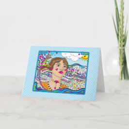 Seien Sie stolz darauf, wer Sie sind Karte