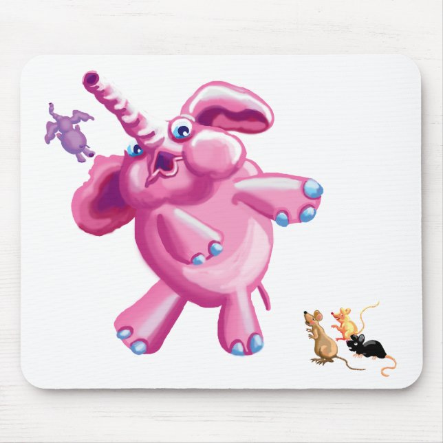Seien Sie tapfer - kleine Gewinner Mousepad (Vorne)
