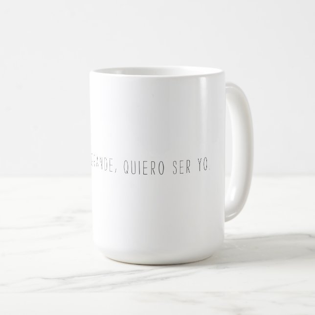 Seien Sie unapologetically SIE Kaffeetasse (VorderseiteRechts)